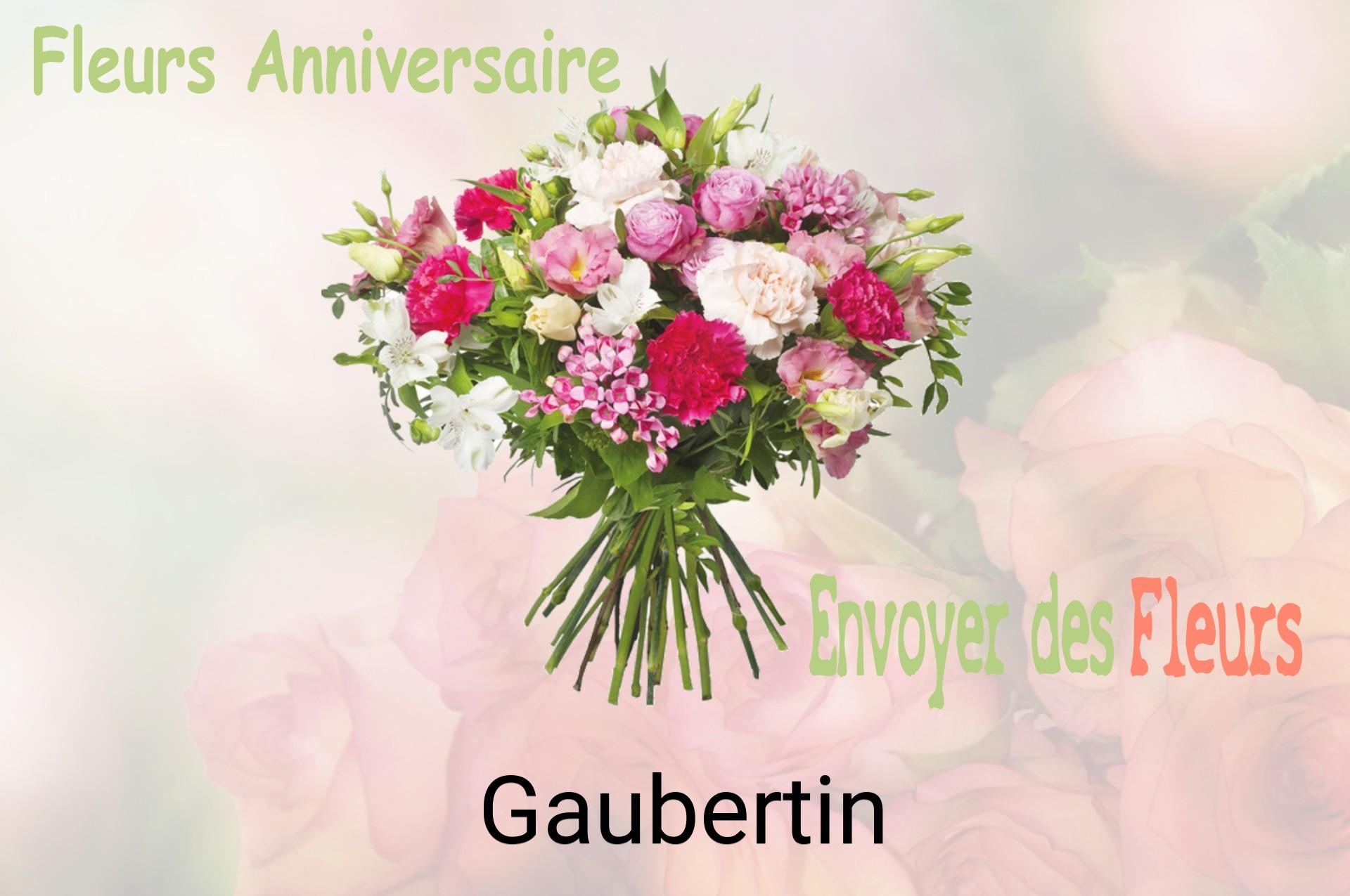Bouquet de fleurs d’anniversaire livré à Gaubertin